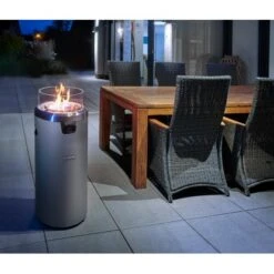 Buschbeck Terassenheizer Loungefeuer Faro Grau 7,5 KW -Haushaltsgegenstände Geschäft 870668 4224 7