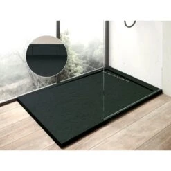 Ottofond Duschwanne Zona 100x90/2,7 Cm Anthrazit -Haushaltsgegenstände Geschäft 8714644 1