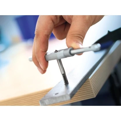 LUX Gewindebohrer-Set Comfort M3 - M12 16-teilig 4 LUX Gewindebohrer-Set Comfort M3 - M12 16-teilig – Bild 2