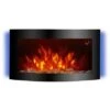 El Fuego Elektrokamin Davos (Zürich 2.0) Schwarz LED-Beleuchtung Dimmbar 2 KW -Haushaltsgegenstände Geschäft 8 2240 AY6191 Detailfoto 1