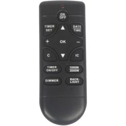 El Fuego Elektrokamin Davos (Zürich 2.0) Schwarz LED-Beleuchtung Dimmbar 2 KW -Haushaltsgegenstände Geschäft 8 2240 AY6191 Detailfoto 5