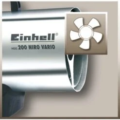 Einhell Heißluftgenerator HGG 200 Niro Vario Für DE Und AT -Haushaltsgegenstände Geschäft 921055 2171 04