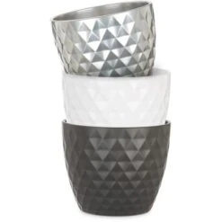 Scheurich Übertopf 832 Ø 18 Cm X 15 Cm Mirror Silver -Haushaltsgegenstände Geschäft 949991 2266 2