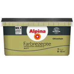 Alpina Farbrezepte Olivenhain Matt 1 L