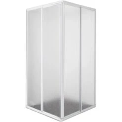 Sanotechnik Eckdusche 185 Cm X 73 Cm - 88 Cm